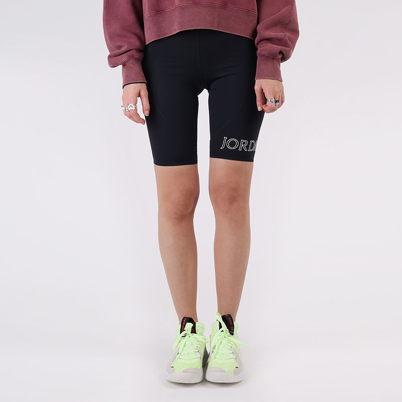 женские черные шорты  Jordan Utility Bike Shorts CU4054-011 - цена, описание, фото 3